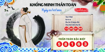 Khổng Minh Thần Toán 23/07/2023