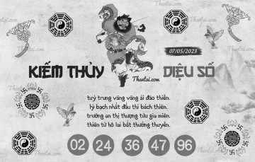 KIẾM THỦY DIỆU SỐ 07/05/2023