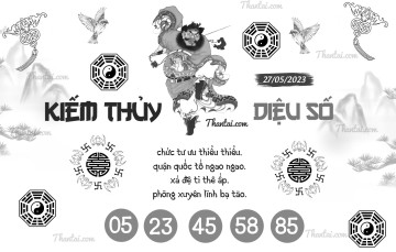 KIẾM THỦY DIỆU SỐ 27/05/2023