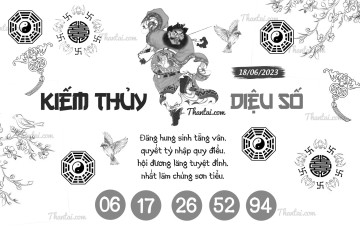 KIẾM THỦY DIỆU SỐ 18/06/2023