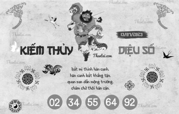 KIẾM THỦY DIỆU SỐ 13/07/2023