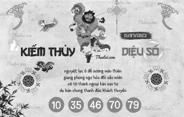 KIẾM THỦY DIỆU SỐ 15/07/2023