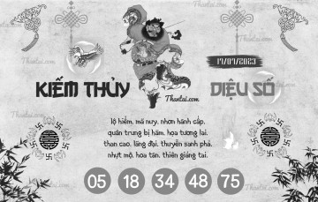 KIẾM THỦY DIỆU SỐ 17/07/2023