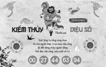 KIẾM THỦY DIỆU SỐ 20/07/2023