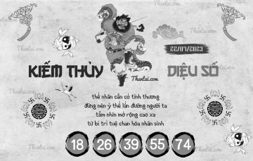 KIẾM THỦY DIỆU SỐ 22/07/2023