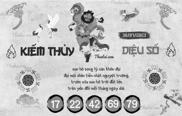 KIẾM THỦY DIỆU SỐ 30/07/2023