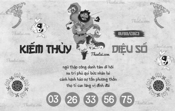 KIẾM THỦY DIỆU SỐ 01/08/2023