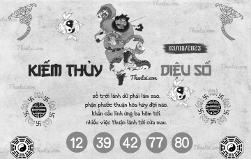 KIẾM THỦY DIỆU SỐ 03/08/2023