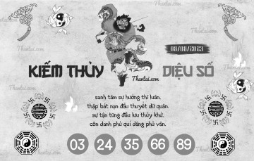 KIẾM THỦY DIỆU SỐ 08/08/2023