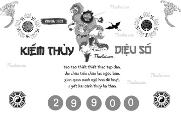 KIẾM THỦY DIỆU SỐ 20/08/2023