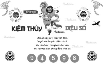 KIẾM THỦY DIỆU SỐ 26/08/2023