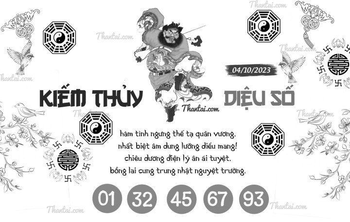 KIẾM THỦY DIỆU SỐ 19/09/2023