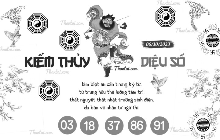 KIẾM THỦY DIỆU SỐ 21/09/2023