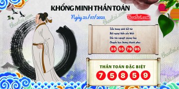 Khổng Minh Thần Toán 25/07/2023