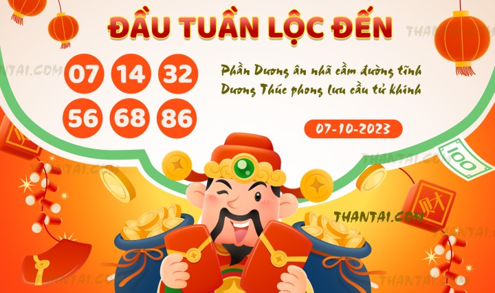 ĐẦU TUẦN LỘC ĐẾN 22/09/2023