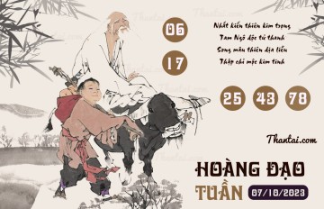 HOÀNG ĐẠO TUẦN 07/10/2023