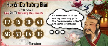 Huyền Cơ Tường Giải 07/10/2023