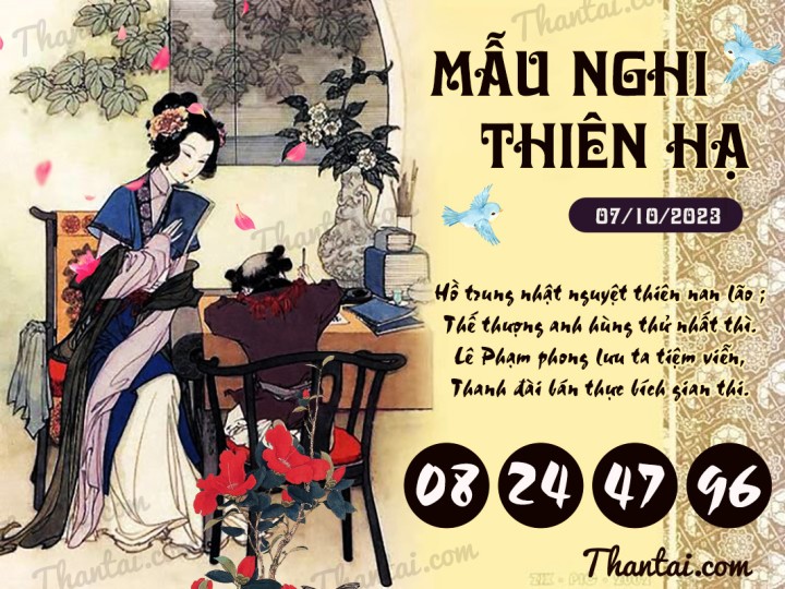 Mẫu Nghi Thiên Hạ 22/09/2023