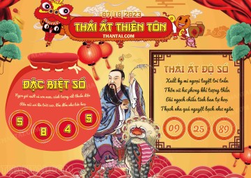 Thái Ất Thiên Tôn 07/10/2023