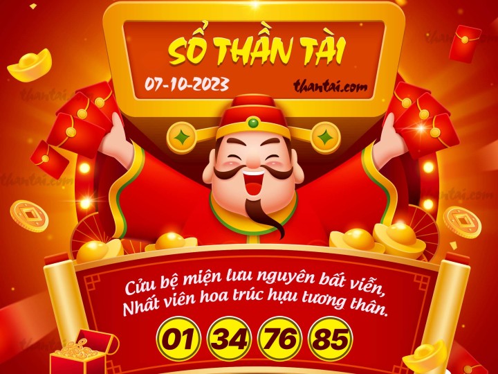 SỔ THẦN TÀI 22/09/2023