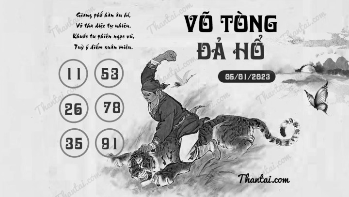 VÕ TÒNG ĐẢ HỔ 01/01/2023