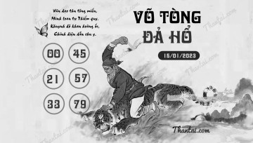 VÕ TÒNG ĐẢ HỔ 15/01/2023