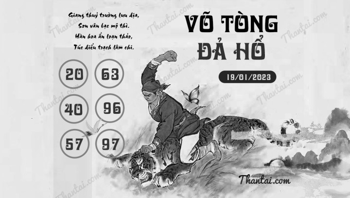 VÕ TÒNG ĐẢ HỔ 04/01/2023