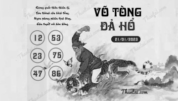 VÕ TÒNG ĐẢ HỔ 21/01/2023