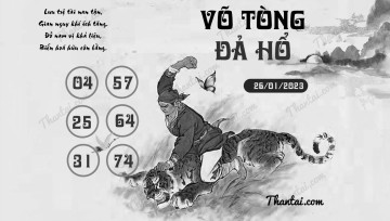 VÕ TÒNG ĐẢ HỔ 26/01/2023