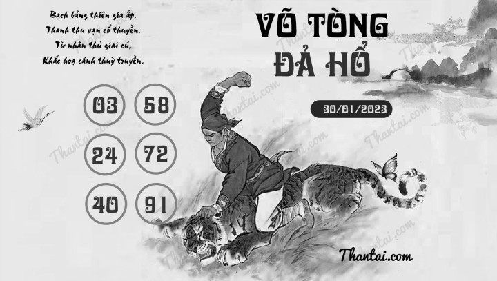 VÕ TÒNG ĐẢ HỔ 15/01/2023