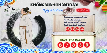 Khổng Minh Thần Toán 26/07/2023