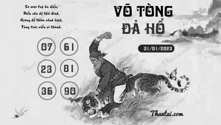 VÕ TÒNG ĐẢ HỔ 16/01/2023