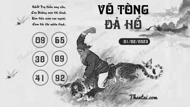 VÕ TÒNG ĐẢ HỔ 17/01/2023