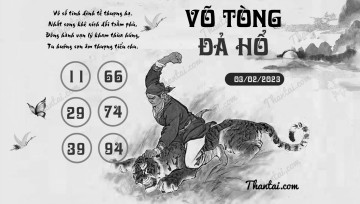 VÕ TÒNG ĐẢ HỔ 03/02/2023