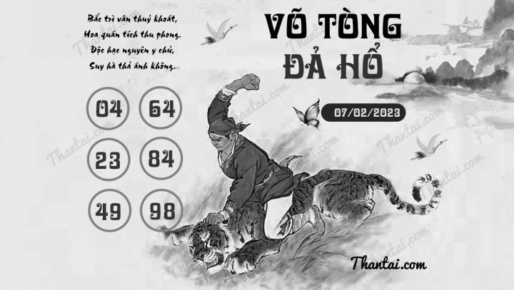 VÕ TÒNG ĐẢ HỔ 23/01/2023