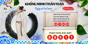 Khổng Minh Thần Toán 26/08/2023