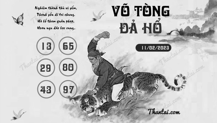 VÕ TÒNG ĐẢ HỔ 27/01/2023