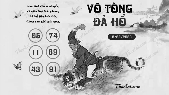 VÕ TÒNG ĐẢ HỔ 01/02/2023