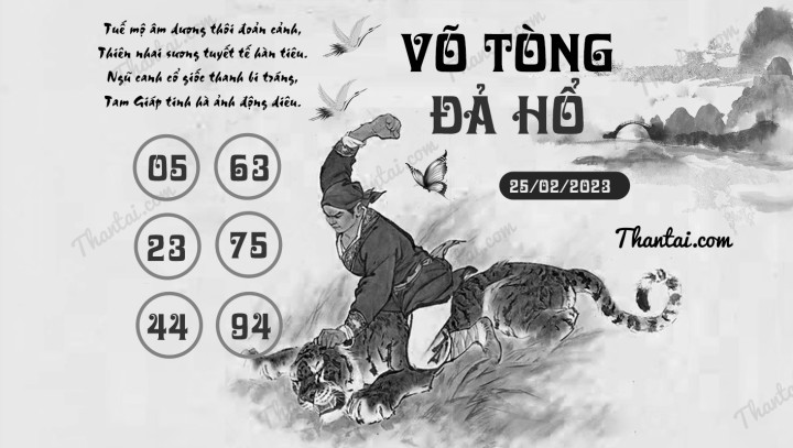 VÕ TÒNG ĐẢ HỔ 10/02/2023