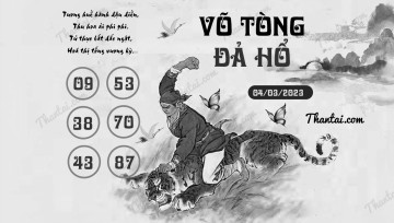 VÕ TÒNG ĐẢ HỔ 04/03/2023