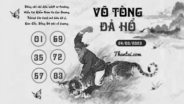 VÕ TÒNG ĐẢ HỔ 24/03/2023