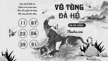 VÕ TÒNG ĐẢ HỔ 20/04/2023