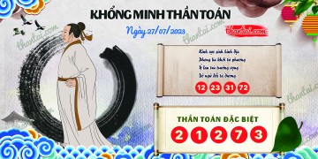 Khổng Minh Thần Toán 27/07/2023