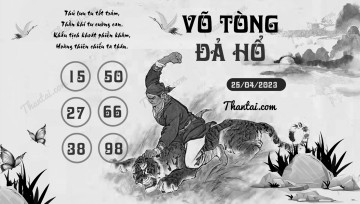 VÕ TÒNG ĐẢ HỔ 25/04/2023