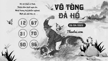 VÕ TÒNG ĐẢ HỔ 28/04/2023