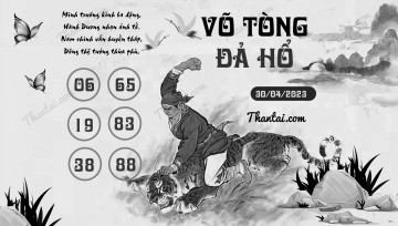 VÕ TÒNG ĐẢ HỔ 30/04/2023