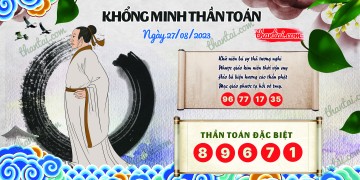 Khổng Minh Thần Toán 27/08/2023