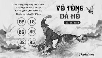 VÕ TÒNG ĐẢ HỔ 07/05/2023