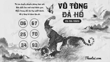 VÕ TÒNG ĐẢ HỔ 25/05/2023