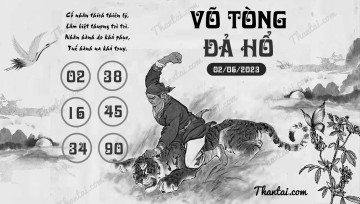 VÕ TÒNG ĐẢ HỔ 02/06/2023